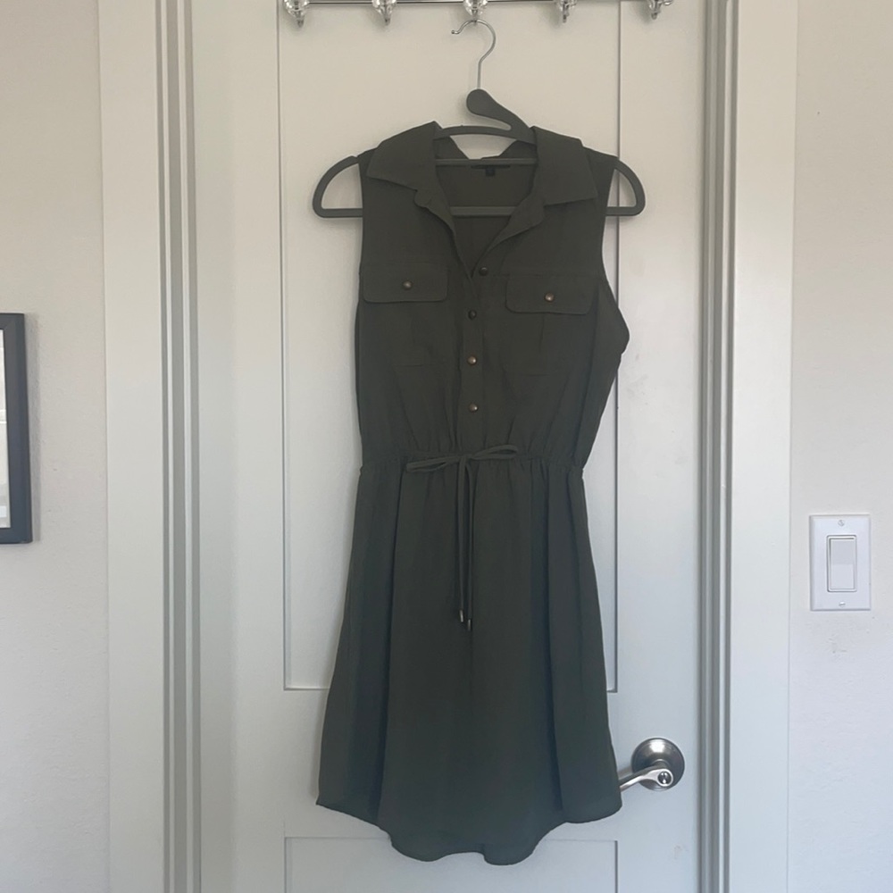 Army green dress